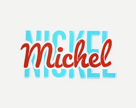Nickel Michel, Screen printing
